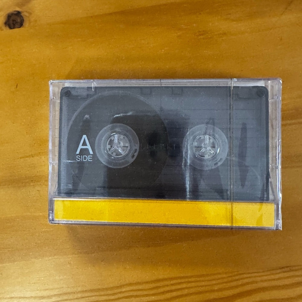 Black and Yellow MP3 Player with Portable Audio